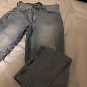 Express high rise cropped jegging size 0